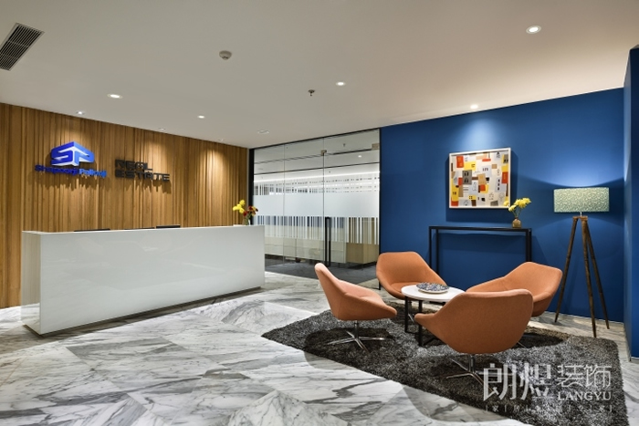 帕隆吉房地產辦公室-前臺效果圖