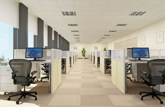 簡約風格辦公室裝修