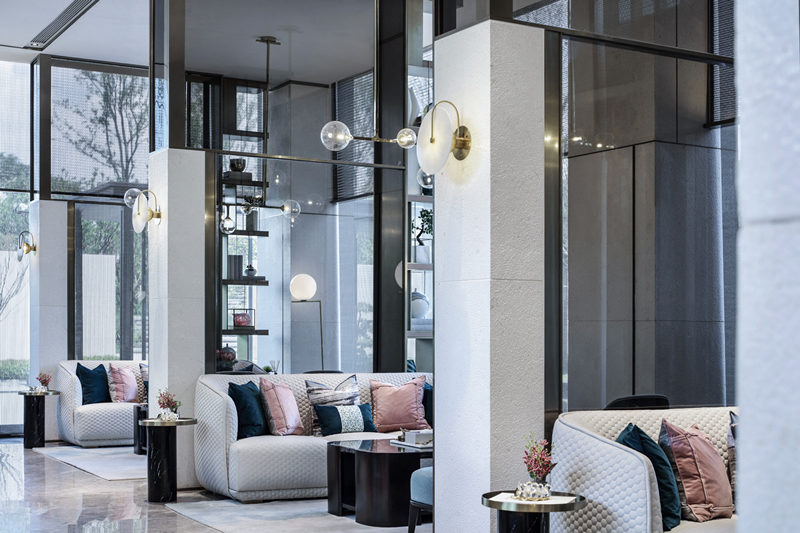 售樓銷售中心-接待區效果圖3