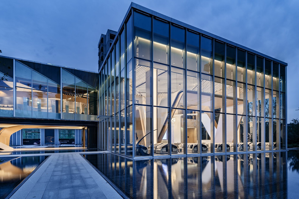 售樓部外部裝修設計效果圖 售樓部外部裝修設計效果圖