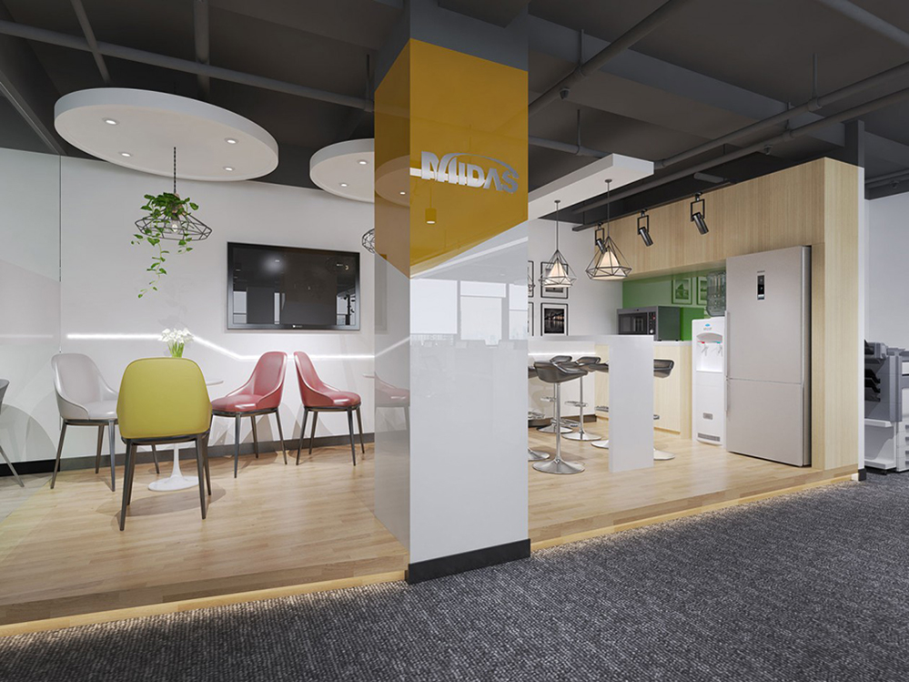 洽談區設計效果圖