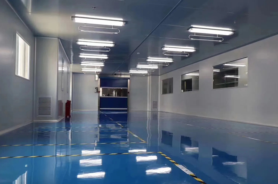 十萬級(jí)凈化車間廠房裝修效果圖