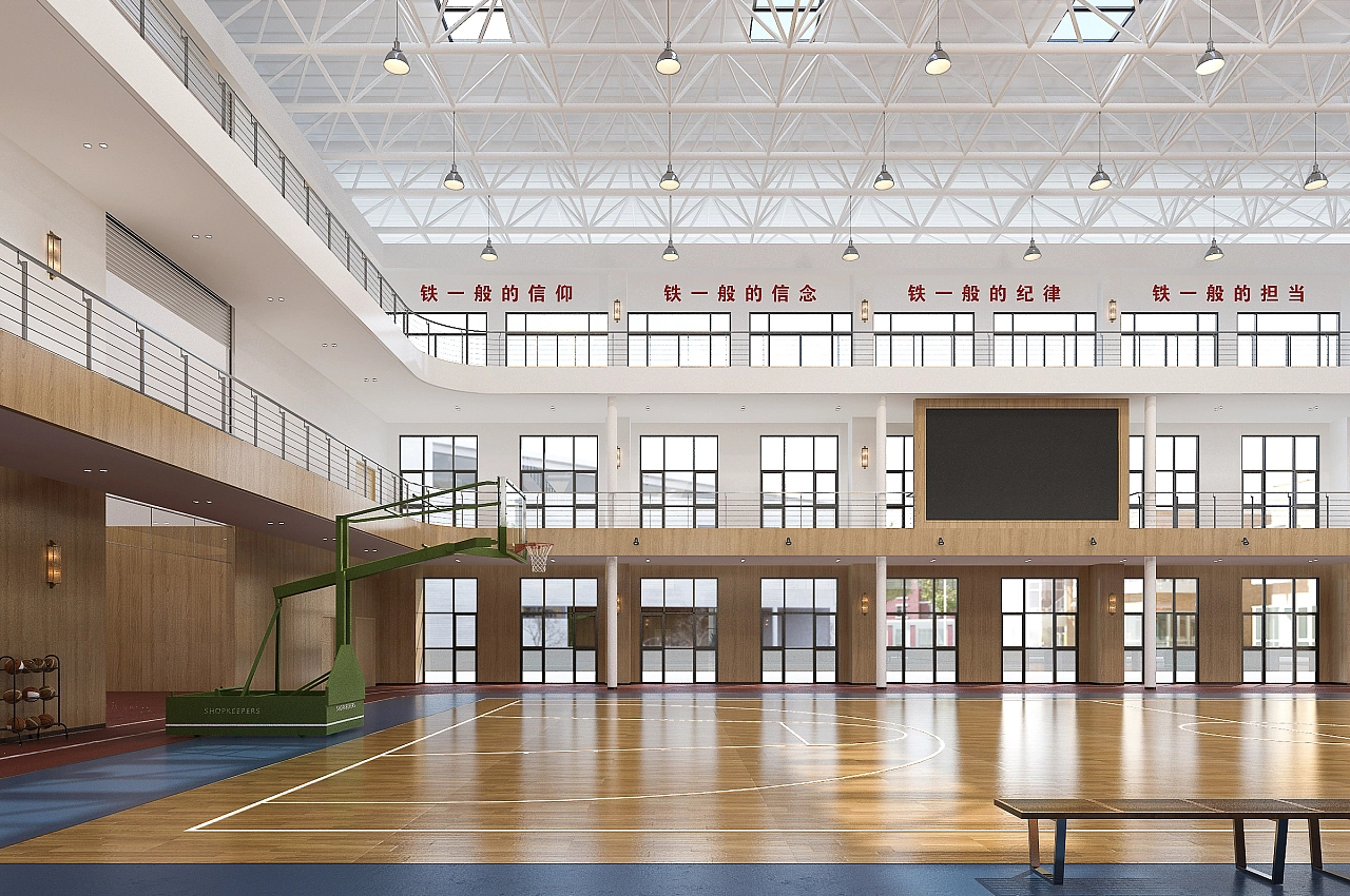 廠房籃球場(chǎng)裝修效果圖