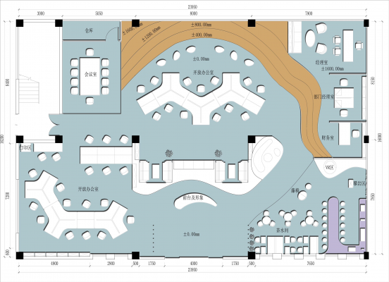 辦公室裝修超過多大面積需要兩個(gè)疏散出口？