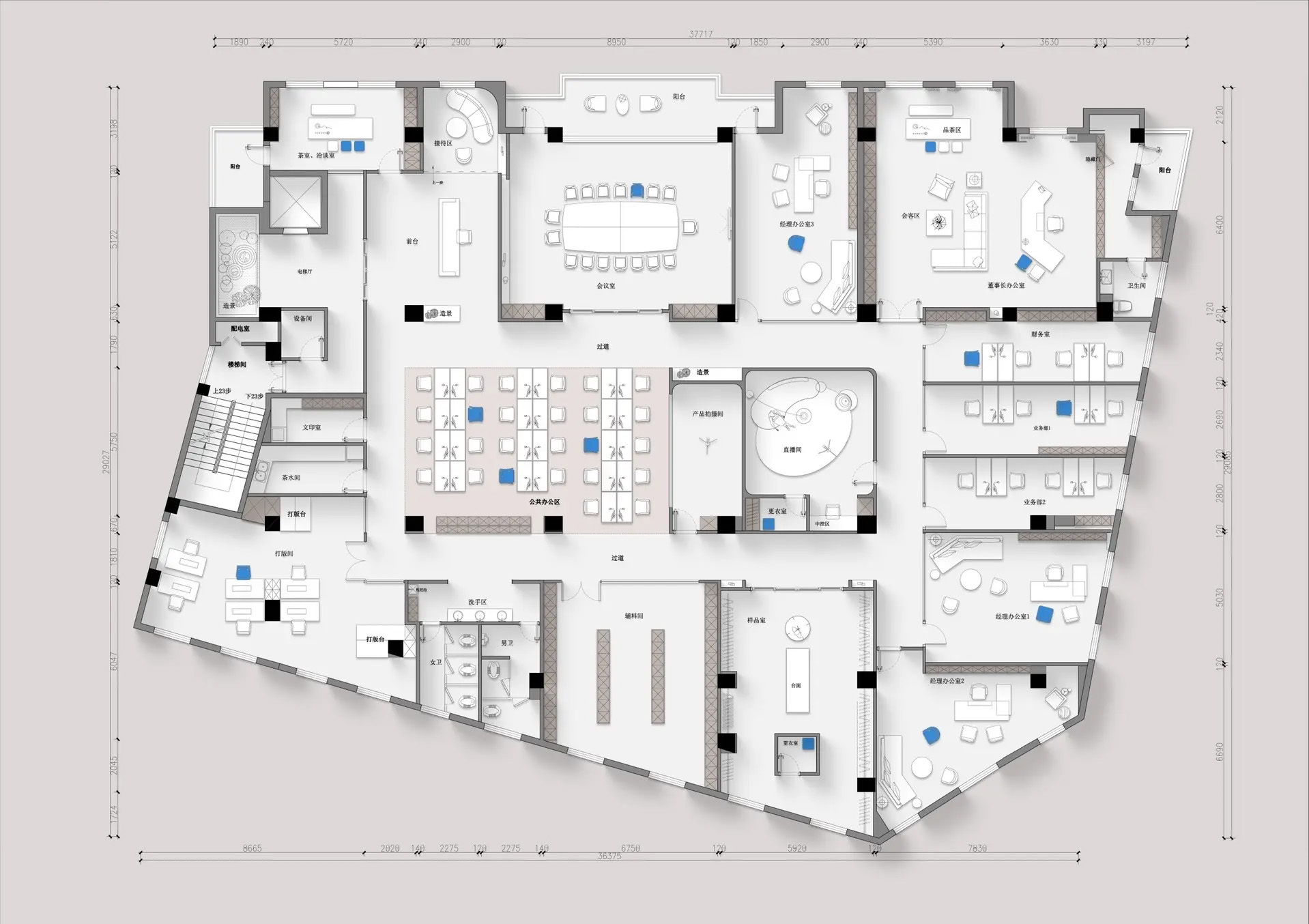 辦公室平面動線設(shè)計(jì)