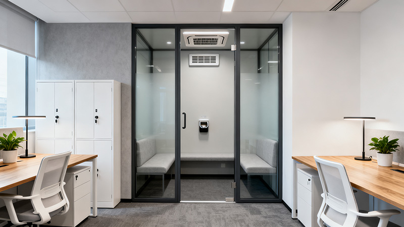 辦公室吸煙室裝修效果圖