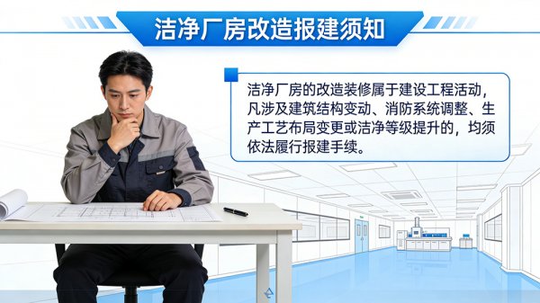 潔凈廠房的改造裝修是否也需要報(bào)建？